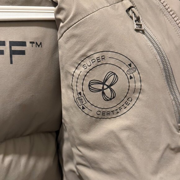 Aritzia The Super Puff Mid - Modern Taupe - Size XS - Picture 8 of 16